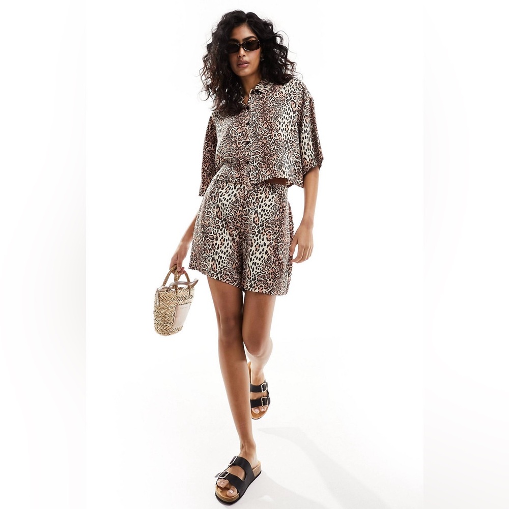 ASOS Leopard Print Women Shorts